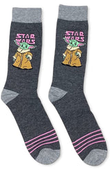 STAR WARS MANDALORIAN Mens BABY YODA Socks - Novelty Socks for Less