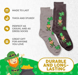 FOOZYS Brand Men’s SAINT PATRICKS DAY 2 Pair Of Socks - Novelty Socks for Less