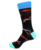 PARQUET BRAND Men’s KAYAK Socks - Novelty Socks for Less
