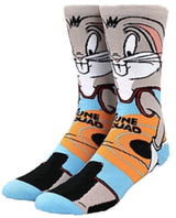 LOONEY TUNES SPACE JAM Men’s BUGS BUNNY 360 Crew Socks BIOWORLD Brand - Novelty Socks for Less