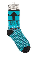 PRIMITIVES BY KATHY Unisex ‘AWESOME BACHELOR’ For Wedding Socks - Novelty Socks for Less