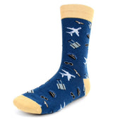 Parquet Brand Men’s PILOT/AVIATOR Socks - Novelty Socks for Less