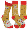 PRIMITIVES BY KATHY Unisex ‘I CAN’T I HAVE PLANS WITH MY DOG’ Socks - Novelty Socks for Less