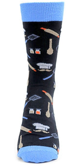 PARQUET BRAND Ladies CHEF, PASTRY CHEF, BAKER, FOODIE Socks - Novelty Socks for Less