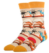 OOOH GEEZ Brand Men’s Socks CAMELS ‘HUMP DAY’ - Novelty Socks for Less