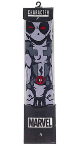 MARVEL DEADPOOL Men’s 360 Crew Socks BIOWORLD BRAND - Novelty Socks for Less