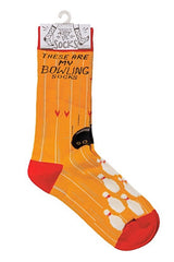 PRIMITIVES BY KATHY Unisex ‘THESE ARE MY BOWLING SOCKS’ - Novelty Socks for Less