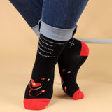 PARQUET BRAND Ladies HEALTHCARE Socks ‘IT’s A BEAUTIFUL DAY TO SAVELIVES’ - Novelty Socks for Less