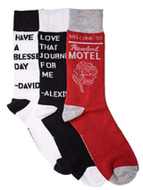 SCHITT’S CREEK TV SHOW Men’s Socks (CHOOSE PATTERN) - Novelty Socks for Less