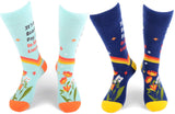 PARQUET Brand Men’s Medical 'IT'S A BEAUTIFUL DAY TO SAVE LIVES’ Socks - Novelty Socks for Less
