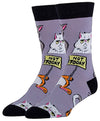 OOOH YEAH Brand Men’s CAT Socks ‘NOPE NOT TODAY’ - Novelty Socks for Less