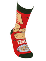 PRIMITIVES BY KATHY Unisex CHRISTMAS COOKIES Socks ‘I PUT OUT FOR SANTA’ - Novelty Socks for Less