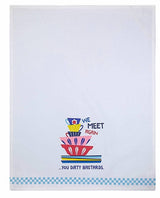 FUNATIC BRAND KITCHEN TEA TOWEL ‘WE MEET AGAIN … YOU DIRTY BASTARDS’ - Novelty Socks for Less