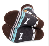 PARQUET BRAND Men’s HEALTHCARE DR. DOG Socks #CAREGIVER, VETERINARIAN SOCKS - Novelty Socks for Less
