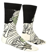 THE MUMMY MEN’S 360 UNIVERSAL MONSTERS HALLOWEEN SOCKS ODD SOX BRAND - Novelty Socks for Less
