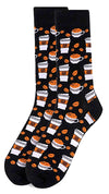 PARQUET BRAND MEN’S COFFEE SOCKS (CHOOSE COLOR) - Novelty Socks for Less