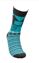 PRIMITIVES BY KATHY Unisex ‘AWESOME BACHELOR’ For Wedding Socks - Novelty Socks for Less