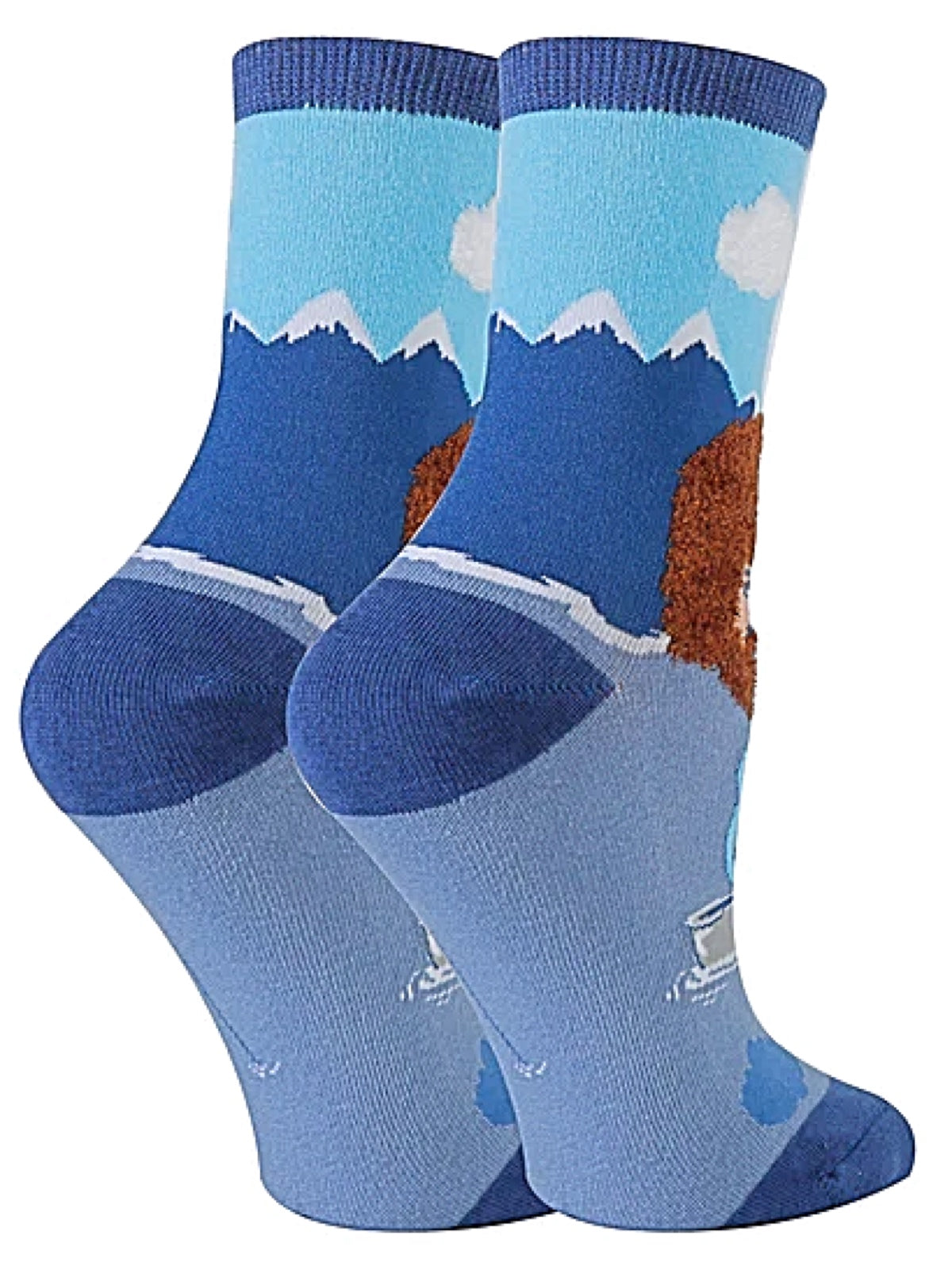 BOB ROSS Ladies ‘LET’S SAIL’ Socks OOOH YEAH BRAND - Novelty Socks for Less