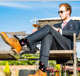 Parquet Brand Men’s ACOUSTIC & ELECTRIC GUITARS Socks - Novelty Socks for Less