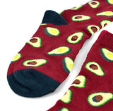 Parquet Brand Ladies AVOCADOS Socks - Novelty Socks for Less