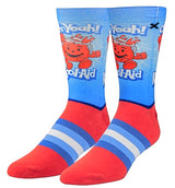 KOOL-AID DRINK MEN'S Socks KOOL AID DRINK MAN SAYS 'OH YEAH' ODD SOX BRAND - Novelty Socks for Less