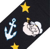 POPEYE THE SAILOR Men’s Socks COOL SOCKS Brand - Novelty Socks for Less
