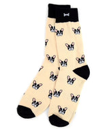 Parquet Brand Men’s FRENCH BULLDOGS Socks - Novelty Socks for Less