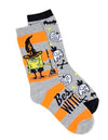 SPONGEBOB SQUAREPANTS LADIES 2 PAIR OF HALLOWEEN SOCKS ‘BEST WITCHES’ - Novelty Socks for Less