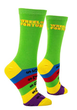 WHEEL OF FORTUNE Ladies Socks COOL SOCKS Brand - Novelty Socks for Less