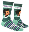 DIFF’RENT STROKES TV SHOWMEN’S SOCKS ARNOLD JACKSON ‘WHATCHU TALKIN’ BOUT WILLIS?’ - Novelty Socks for Less