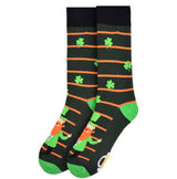 PARQUET Mens LEPRECHAUN/BEER Socks - Novelty Socks for Less