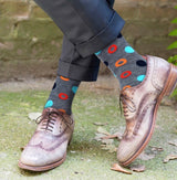 PARQUET BRAND Men’s 3 Pair Of Socks OCTOPUS, CATS - Novelty Socks for Less
