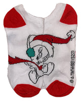 LOONEY TUNES LADIES CHRISTMAS 10 PAIR OF LOW SHOW SOCKS - Novelty Socks for Less