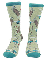 CRAZY DOG Brand Men’s GOLF Socks ‘THIS IS HOW I ROLL’ - Novelty Socks for Less