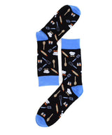 Parquet Brand Mens CHEF/FOODIE/BAKER PATTERN - Novelty Socks for Less