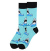 PARQUET BRAND Mens SHARKS Socks - Novelty Socks for Less