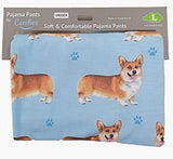 COMFIES UNISEX WELSH CORGI PAJAMA BOTTOMS E&S PETS (CHOOSE SIZE) - Novelty Socks for Less