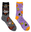 HARRY POTTER Ladies 2 Pair Of HALLOWEEN SOCKS ‘THE CHOSEN ONE’ - Novelty Socks for Less