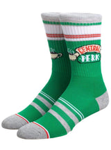 FRIENDS TV SHOW Men’s CENTRAL PERK Crew Socks BIOWORLD BRAND - Novelty Socks for Less