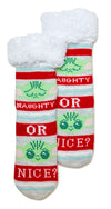 STAR WARS MANDALORIAN Ladies BABY YODA SHERPA SLIPPER SOCKS - Novelty Socks for Less