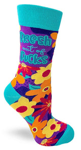FABDAZ BRAND LADIES ‘FRESH OUT OF FUCKS’ SOCKS - Novelty Socks for Less