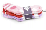 NOLLIA BRAND LADIES 3 PAIR HEARTS WARM & FUZZY SOCKS - Novelty Socks for Less