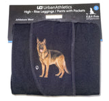 URBAN ATHLETICS Ladies GERMAN SHEPHERD High Rise Leggings With Pockets E&S Pets - Novelty Socks for Less