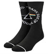 PINK FLOYD MEN’S DARK SIDE OF THE MOON CREW SOCKS BIOWORLD BRAND - Novelty Socks for Less