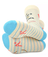 PARQUET Brand Men’s THE WORLD’S BEST TEACHER’ Socks - Novelty Socks for Less
