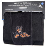 URBAN ATHLETICS Ladies ROTTWEILER High Rise Leggings With Pockets E&S Pets - Novelty Socks for Less