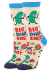 OOOH YEAH Brand Ladies PICKLEBALL Socks ‘BIG DINK ENERGY’ - Novelty Socks for Less