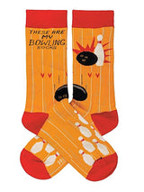 PRIMITIVES BY KATHY Unisex ‘THESE ARE MY BOWLING SOCKS’ - Novelty Socks for Less