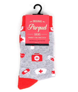 PARQUET Ladies NURSE/DOCTOR Socks - Novelty Socks for Less