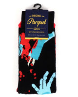 Parquet Brand Men’s ZOMBIE Halloween Socks - Novelty Socks for Less